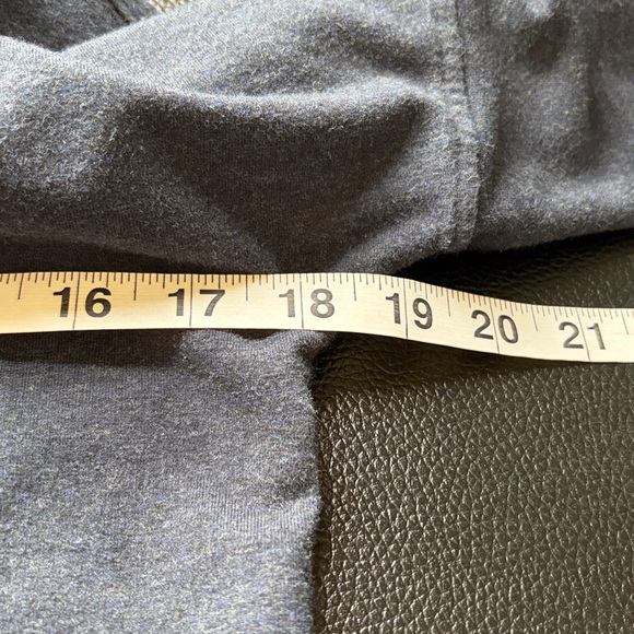 Lululemon Cut Above Hoodie Navy Blue Oversized Stretch French Terry Sz 2 - Picture 7 of 10